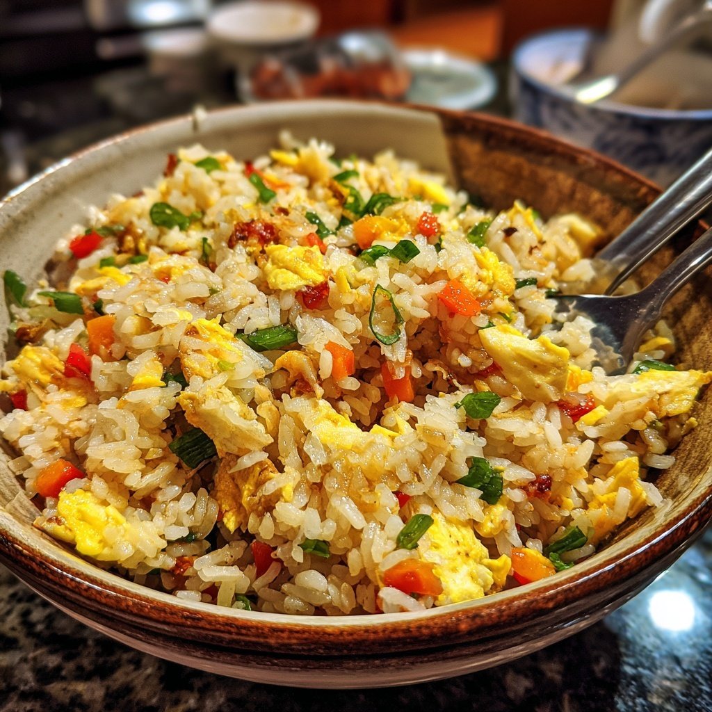 Quick 10 Minute Egg Fried Rice