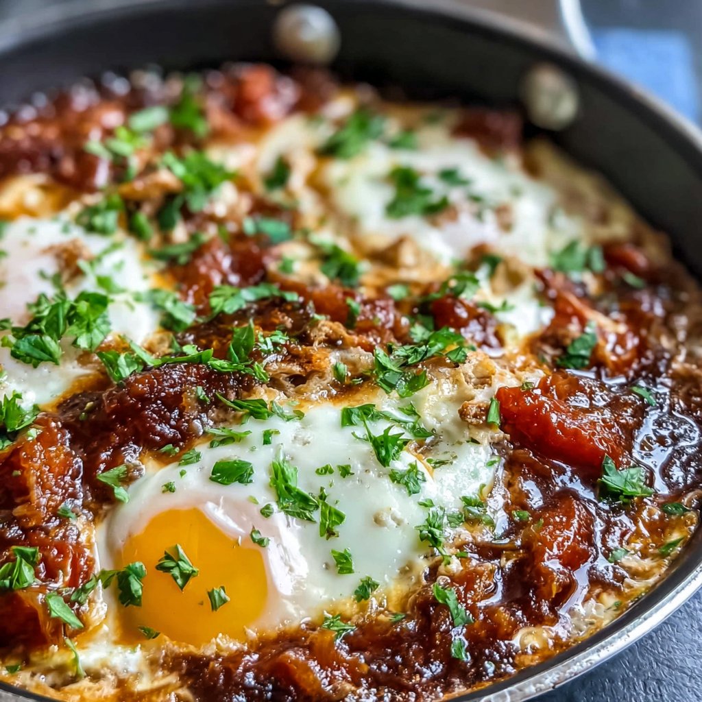 Turkey Shakshuka Protein Pan