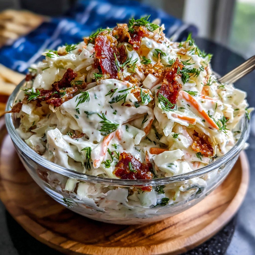 Greek Yogurt Coleslaw Bowl