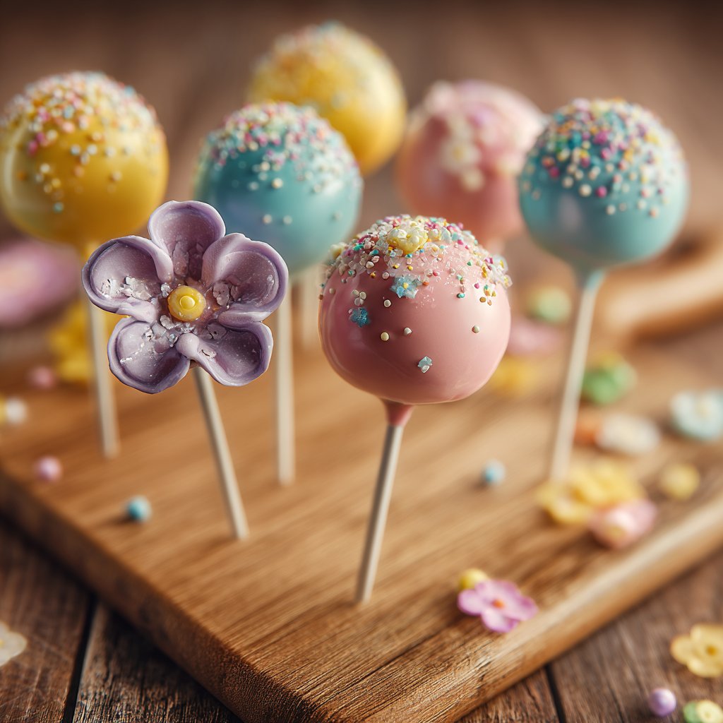 Creative Cake Pop Flower Ideas