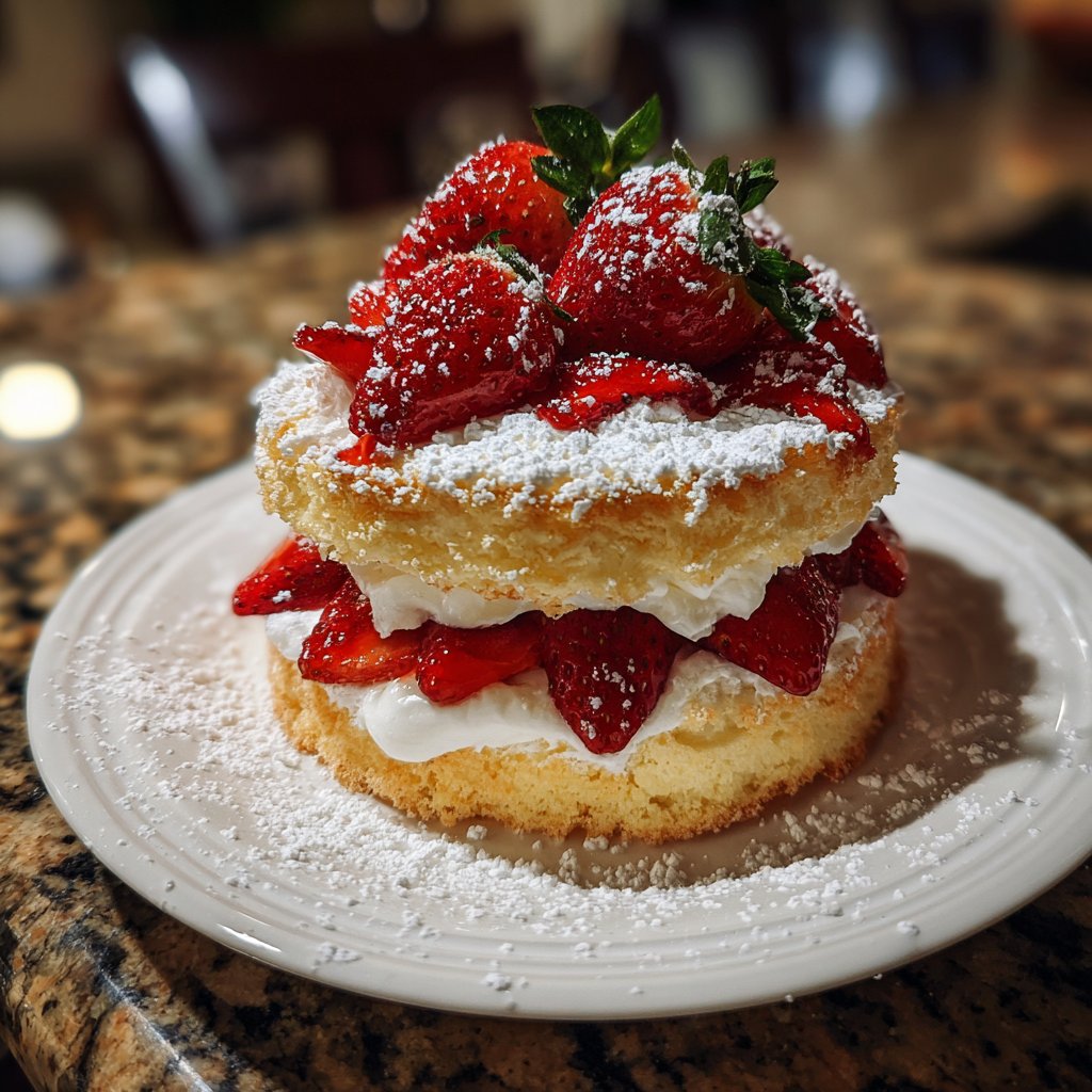 Classic Strawberry Shortcake Delight
