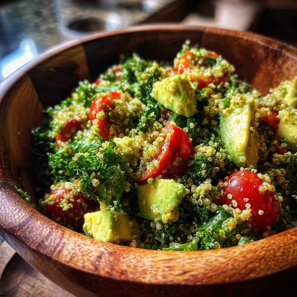 Healthy Avocado Quinoa Salad